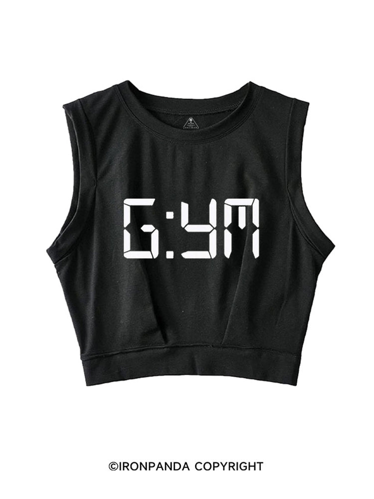 G:YM SLEEVELESS CROP TOPS