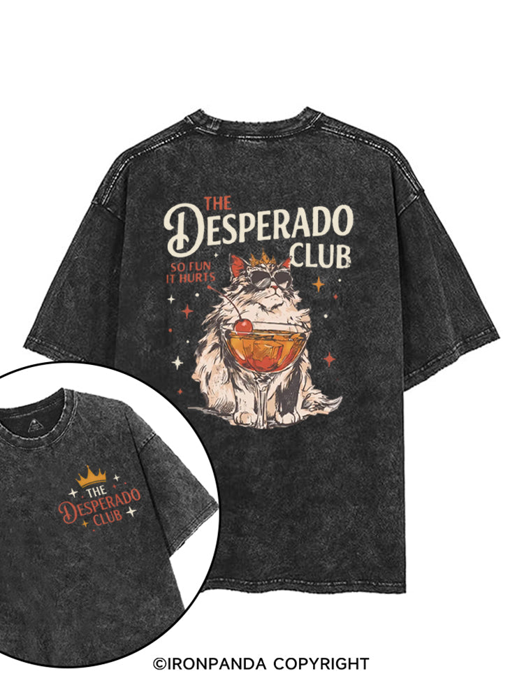 THE DESPERADO CLUB SO FUN IT HURTS printed Gym Shirt