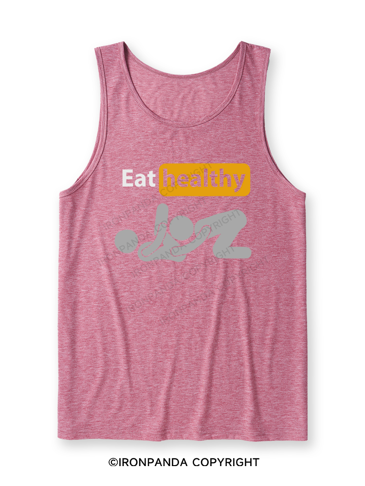 eat healthily Ultra Soft Heather Tank