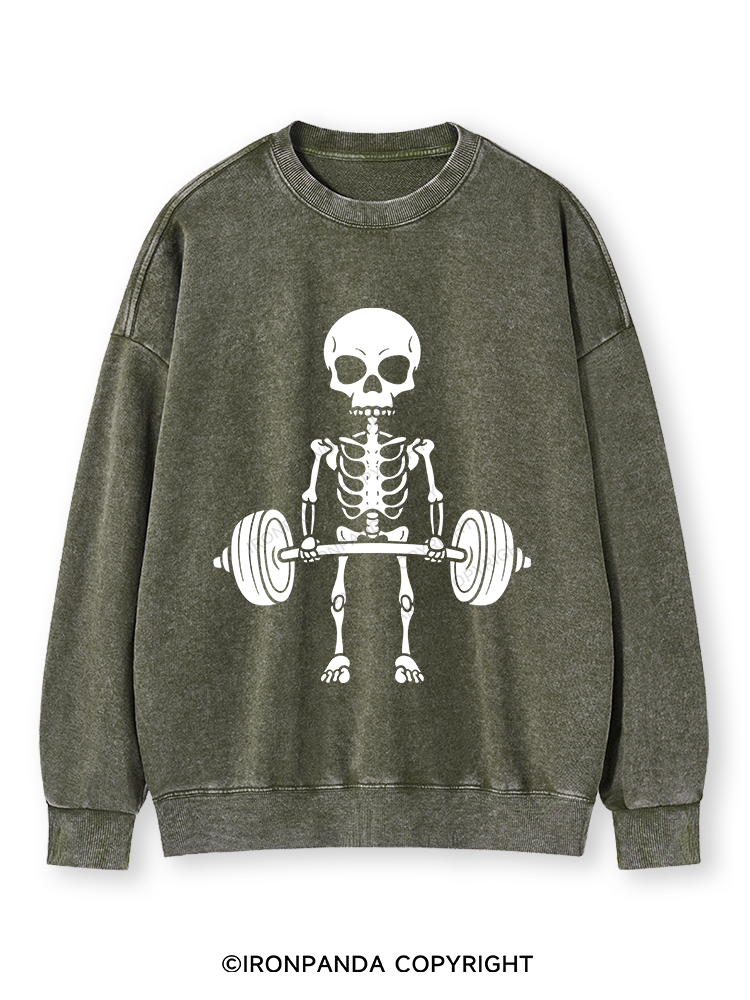 DEADLIFT SQUAD Washed Sweatshirt