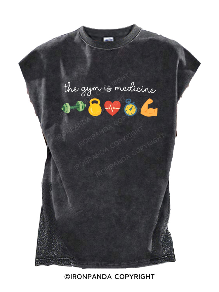 The Gym Is Medicine Cut Off Tank