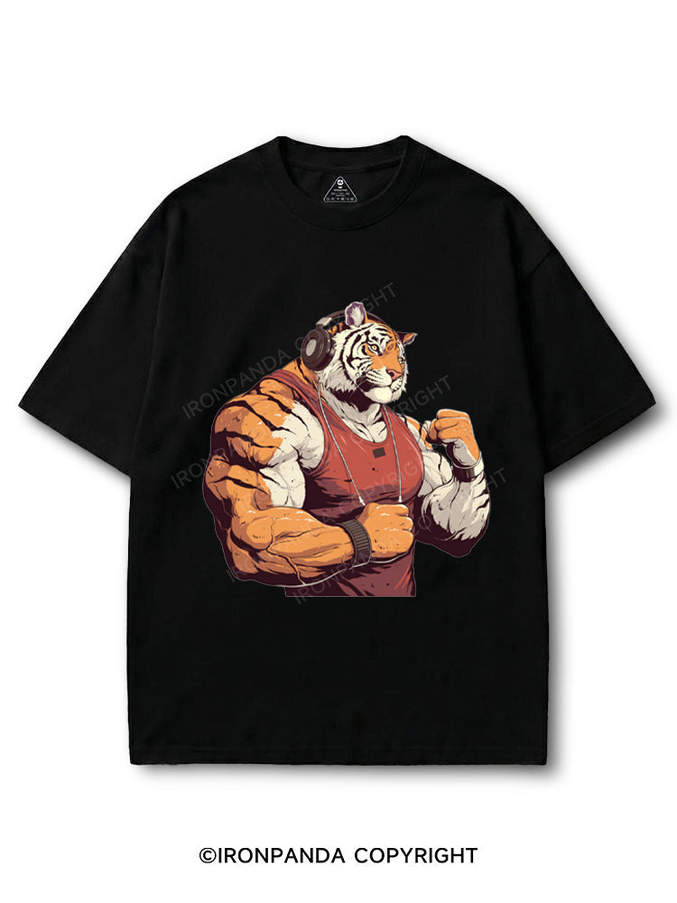 tiger bodybuilder COTTON PUMP COVER