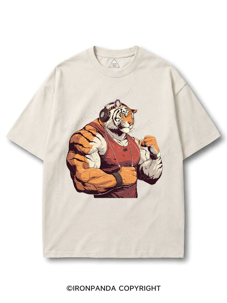 tiger bodybuilder COTTON PUMP COVER
