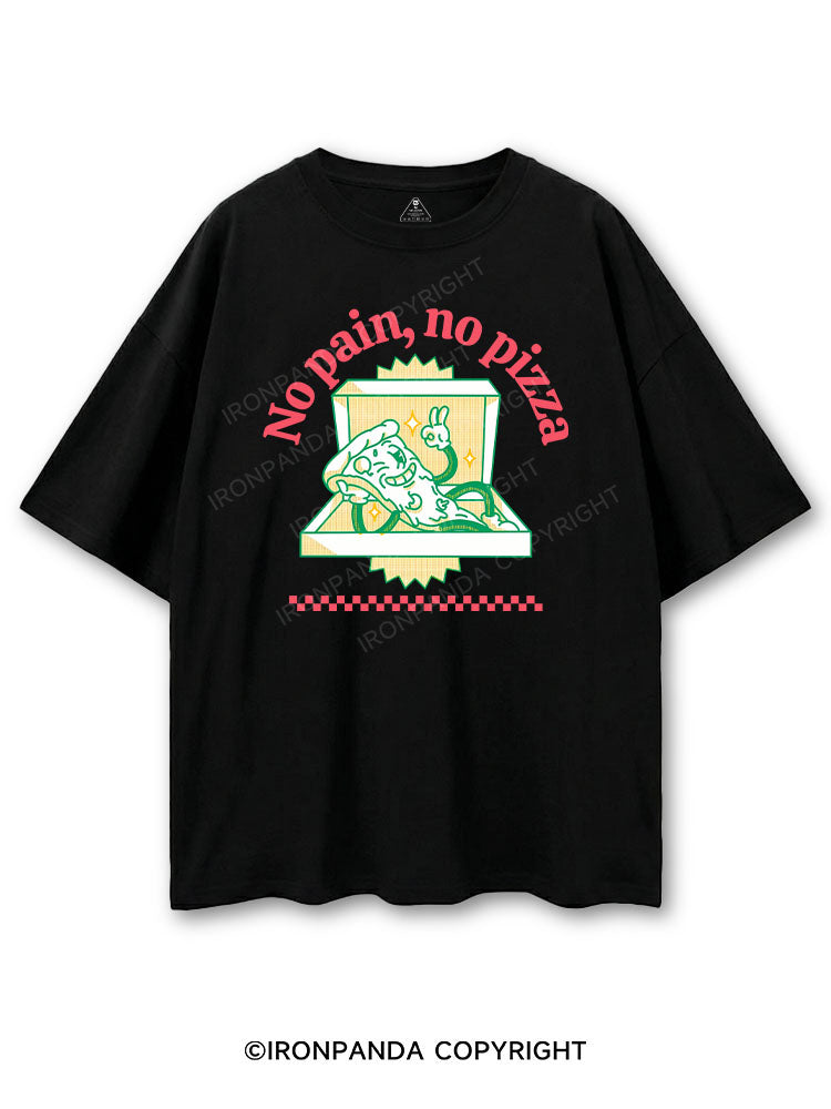 NO PAIN NO PIZZA COTTON PUMP COVER