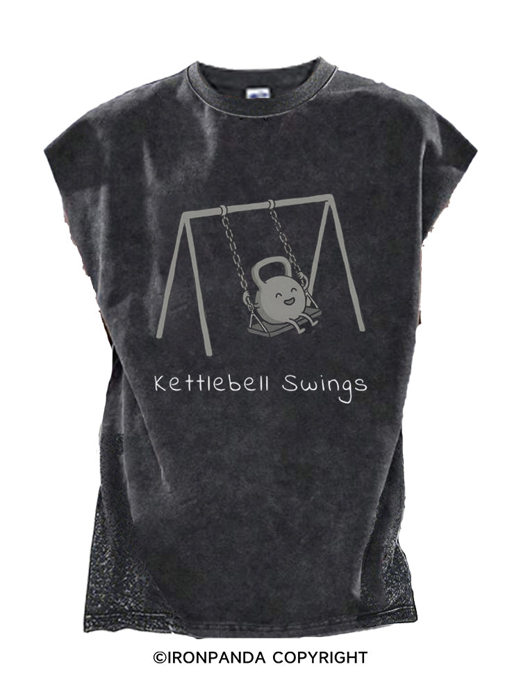 Kettlebell Swings Cut Off Tank