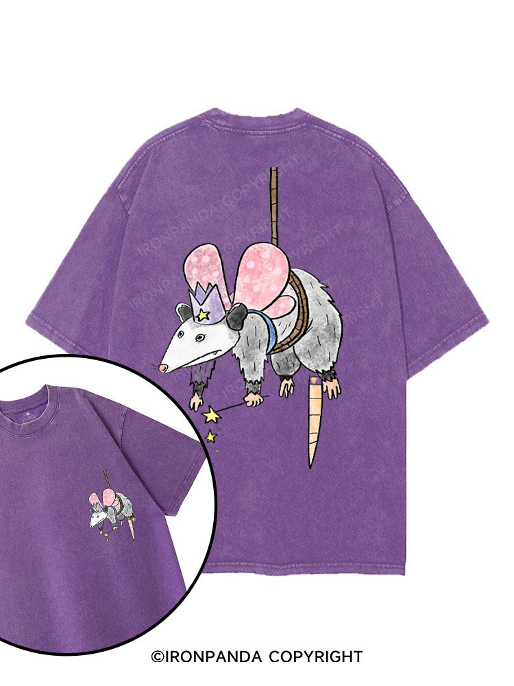 Fairy Godpossum printed Gym Shirt