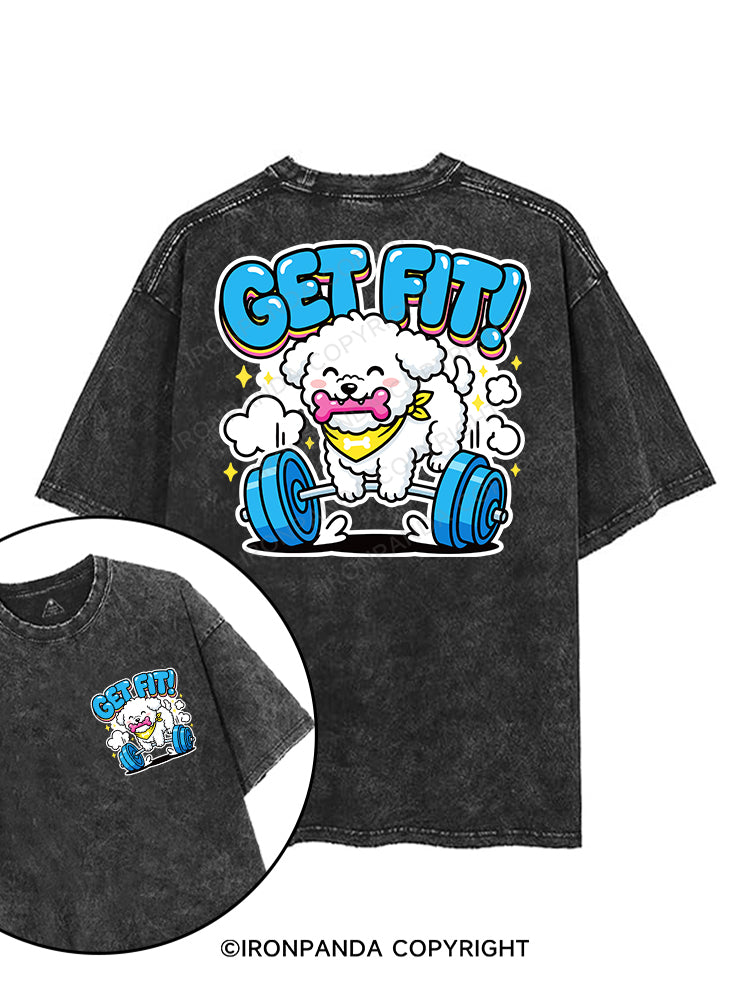 GET FIT printed Gym Shirt