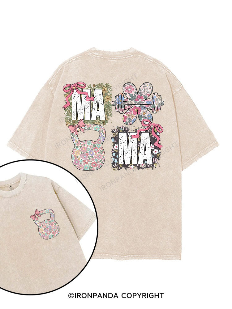 MAMA printed Gym Shirt