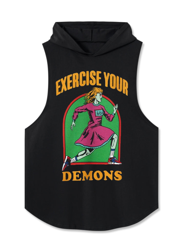 Weirdcore Halloween Hooded Tank