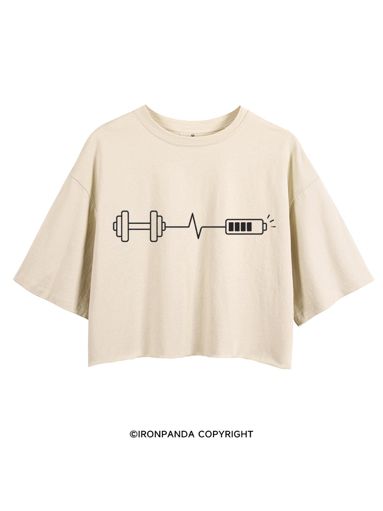 LOW BATTERY SOLUTION CROP TOPS