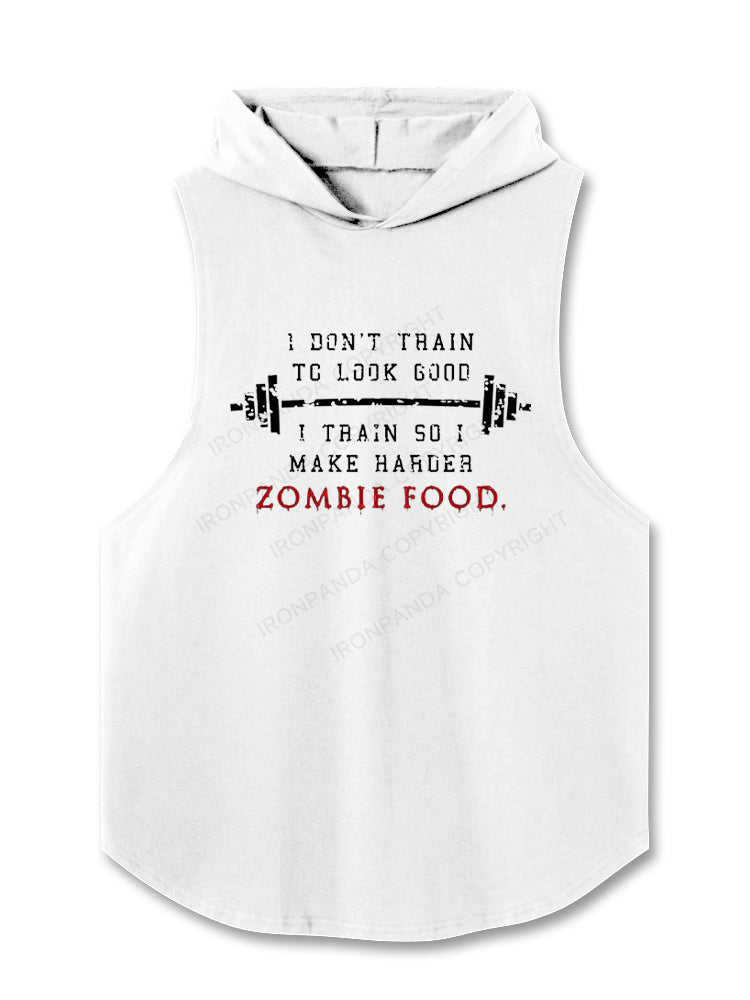 Train for the Zombies Hooded Tank