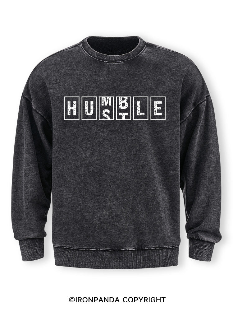Humble Hustle Washed Sweatshirt