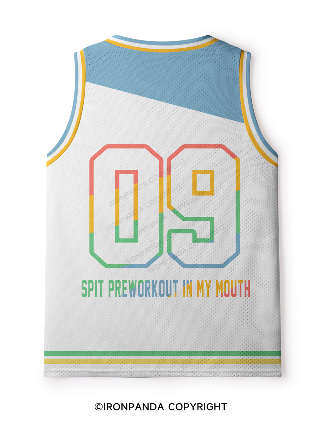 Spit Preworkout In My Mouth Mesh Tank Top