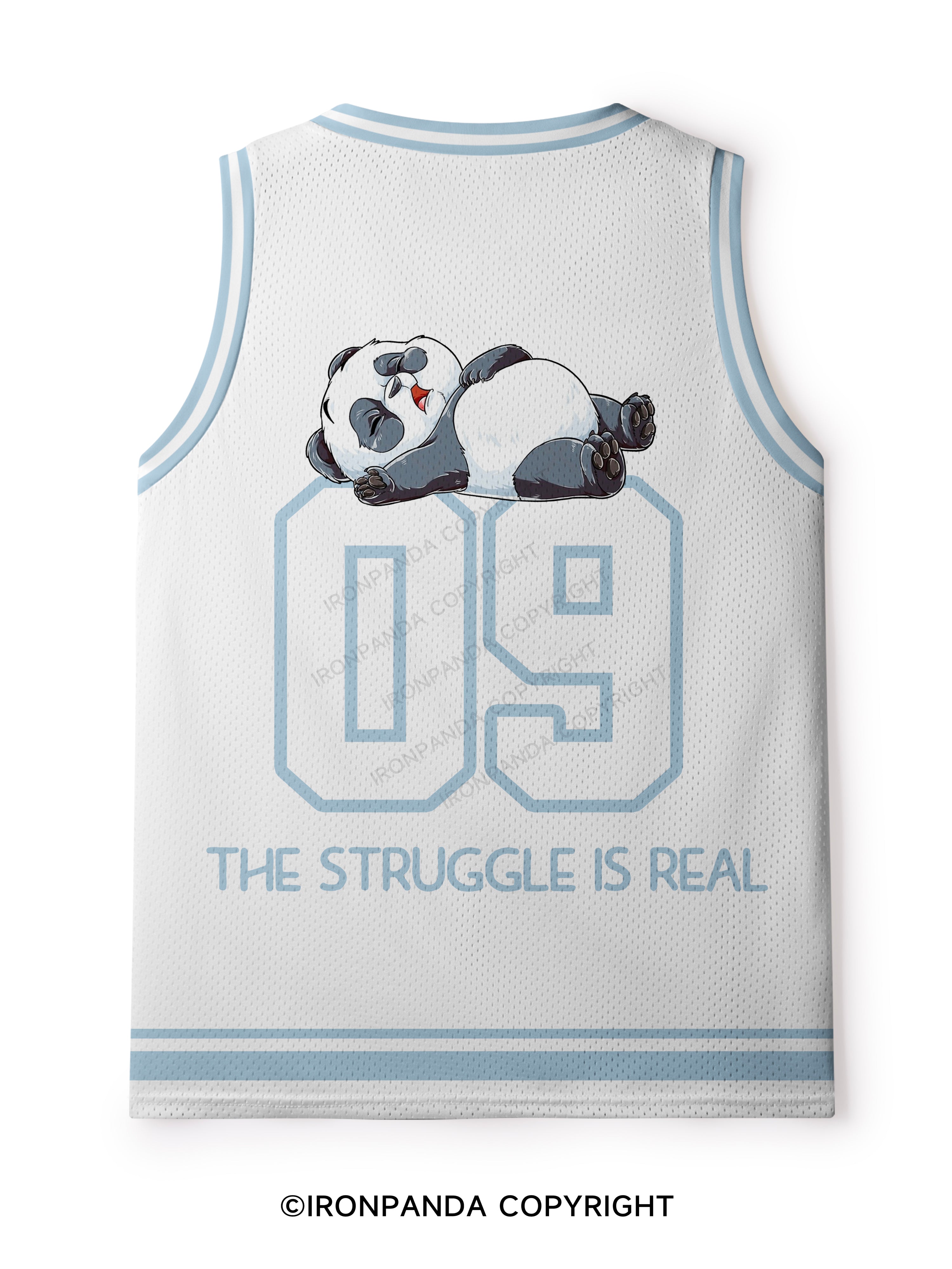 THE STRUGGLE IS REAL Mesh Tank Top