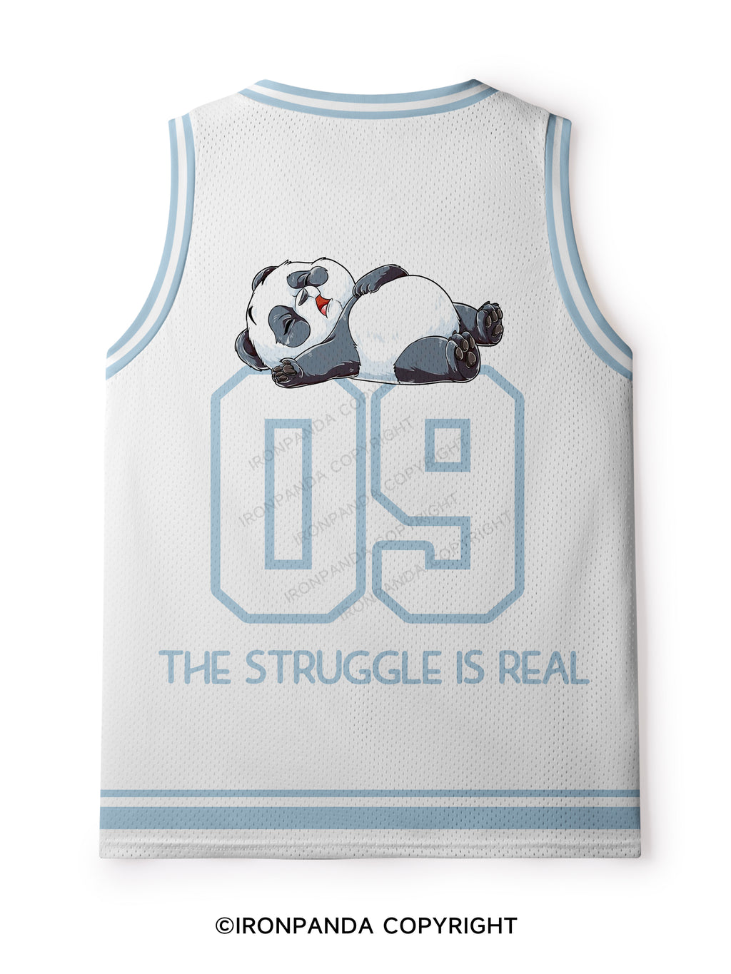 THE STRUGGLE IS REAL Mesh Tank Top