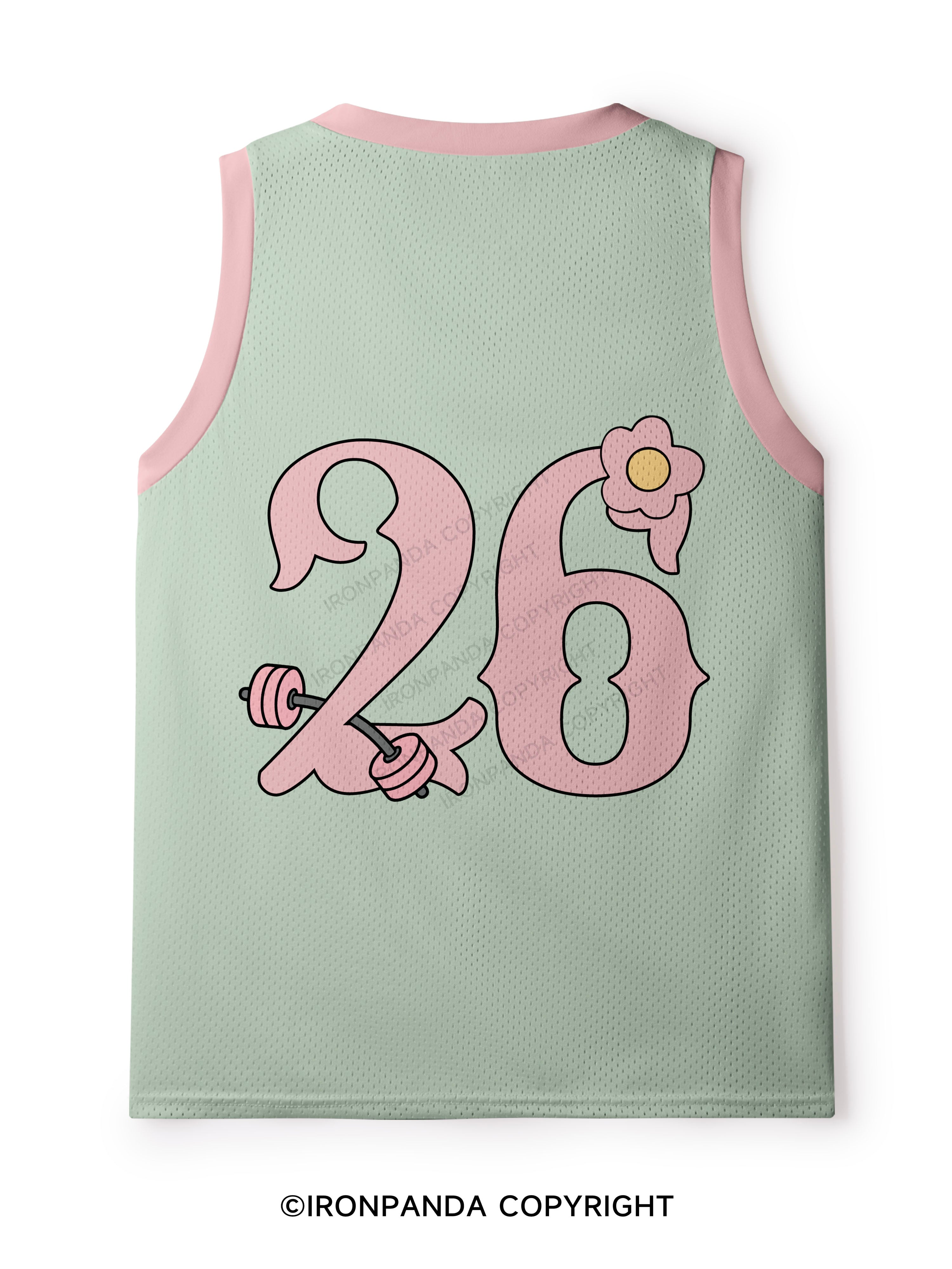 Iced Matcha Club Mesh Tank Top