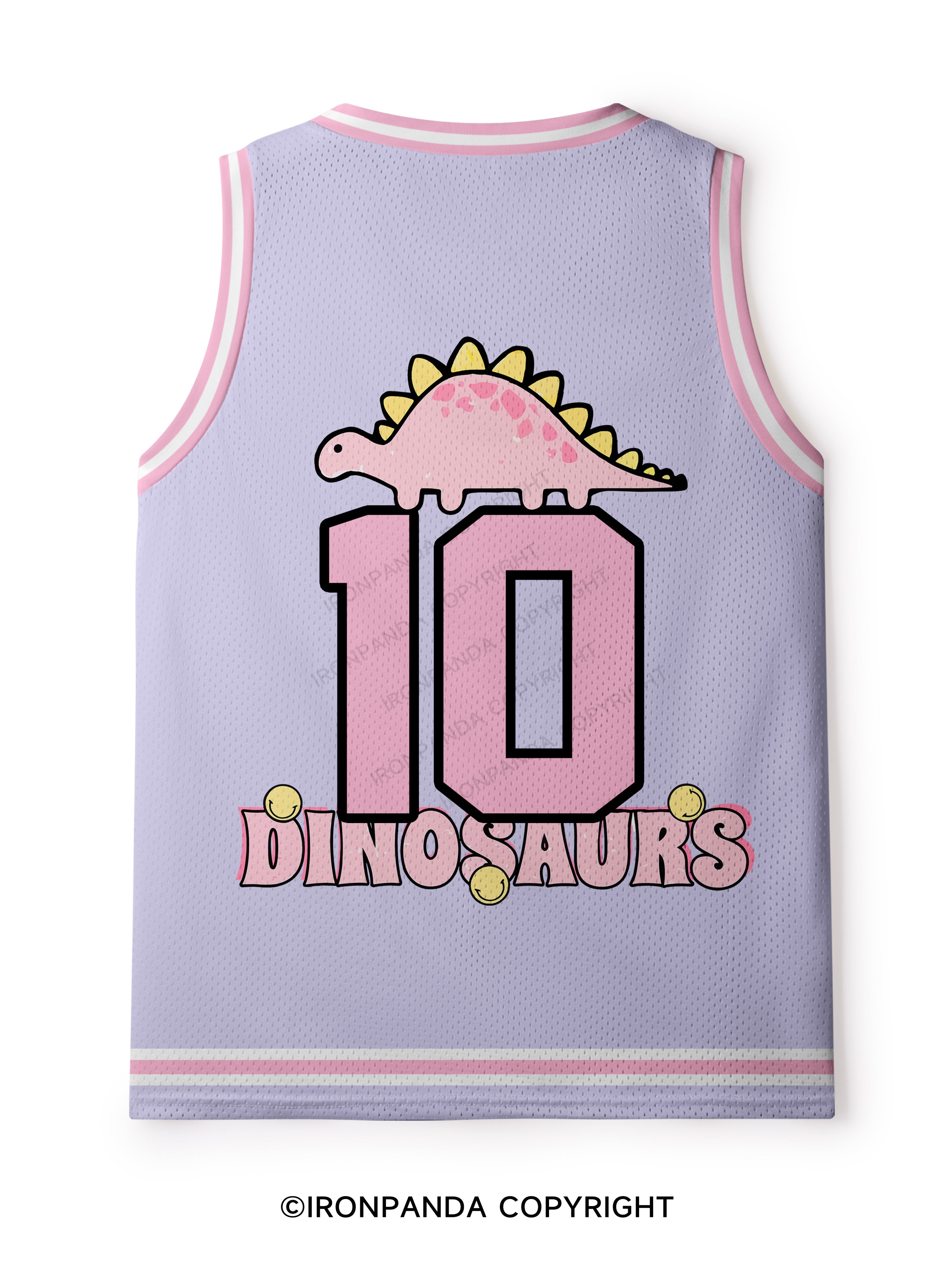 Just A Girl Who Loves Dinosaurs Mesh Tank Top