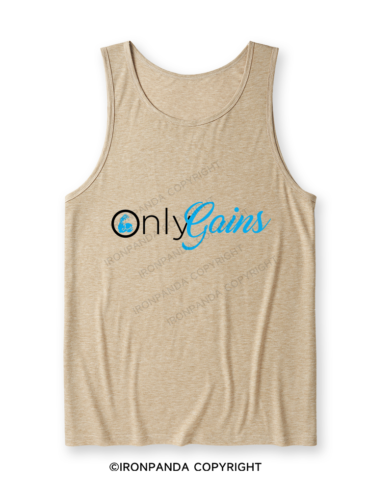 only gains Ultra Soft Heather Tank