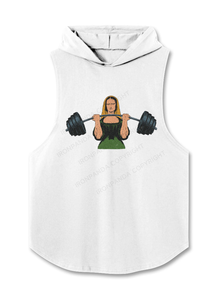 Mona Lifta Funny Workout Hooded Tank