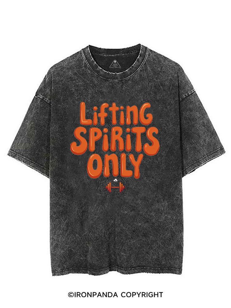 LIFTING SPIRITS ONLY HALLOWEEN VINTAGE GYM SHIRT