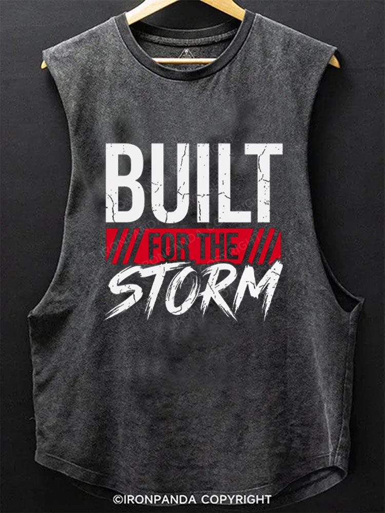 Built For The Storm Scoop Bottom Cotton Tank
