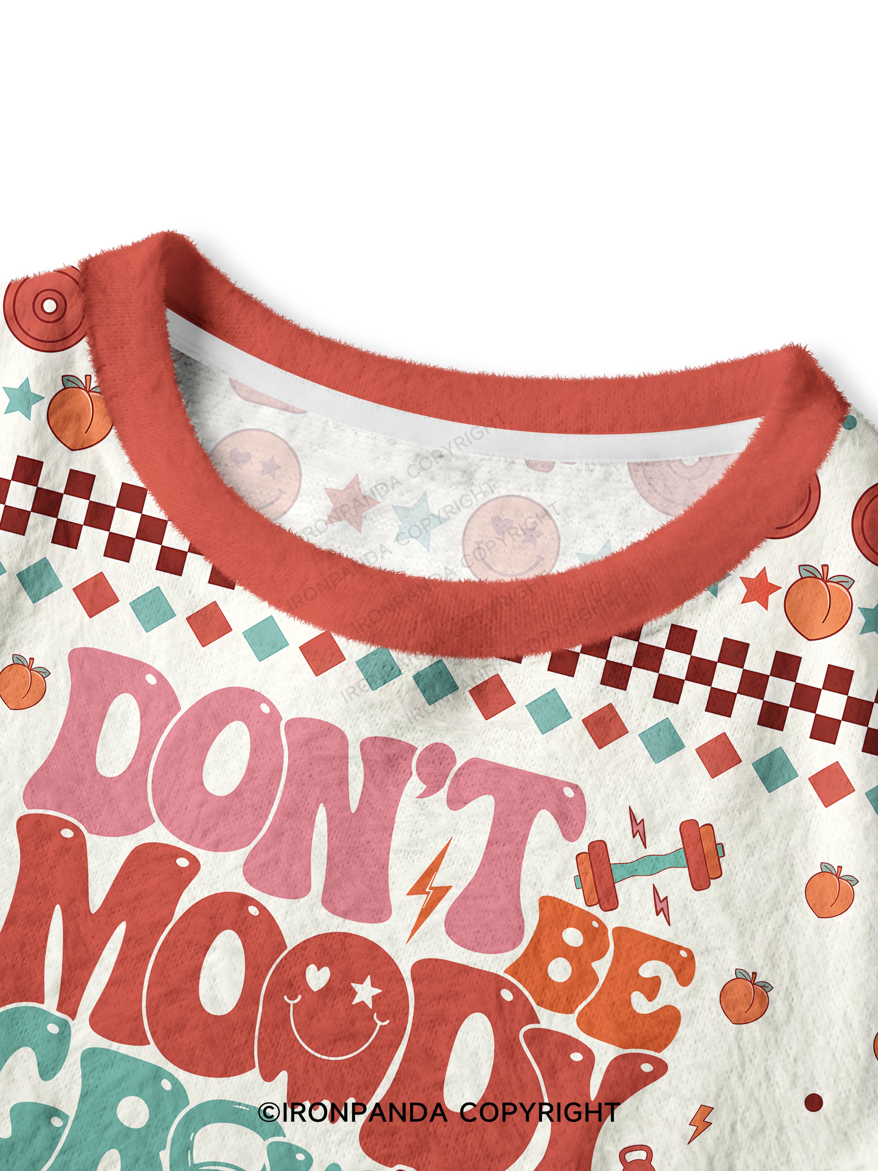 Don’t Be Moody Grow Ya Booty Crop Ugly Sweater