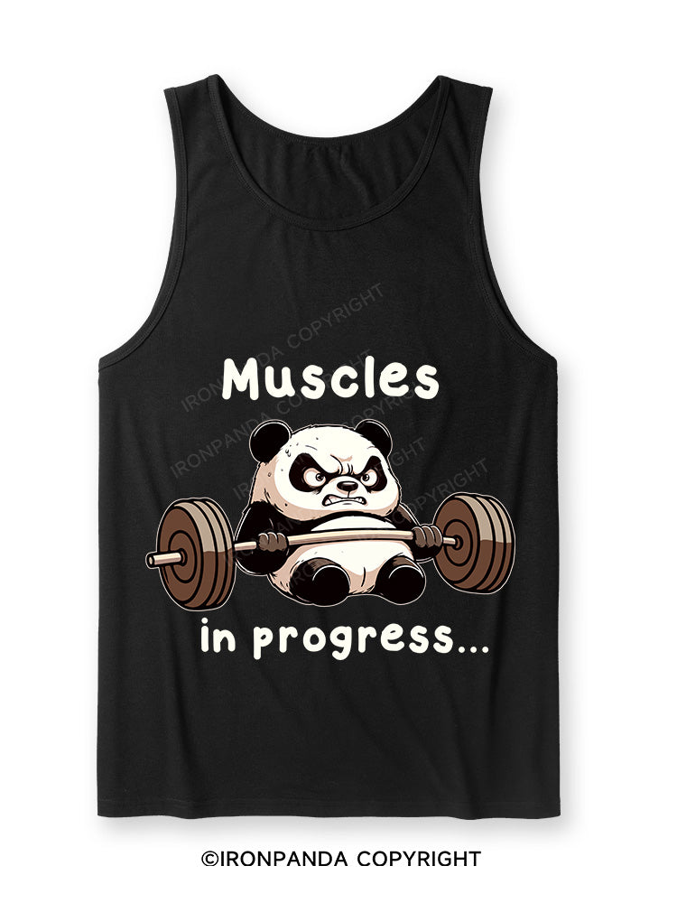 muscles in progress Ultra Soft Heather Tank