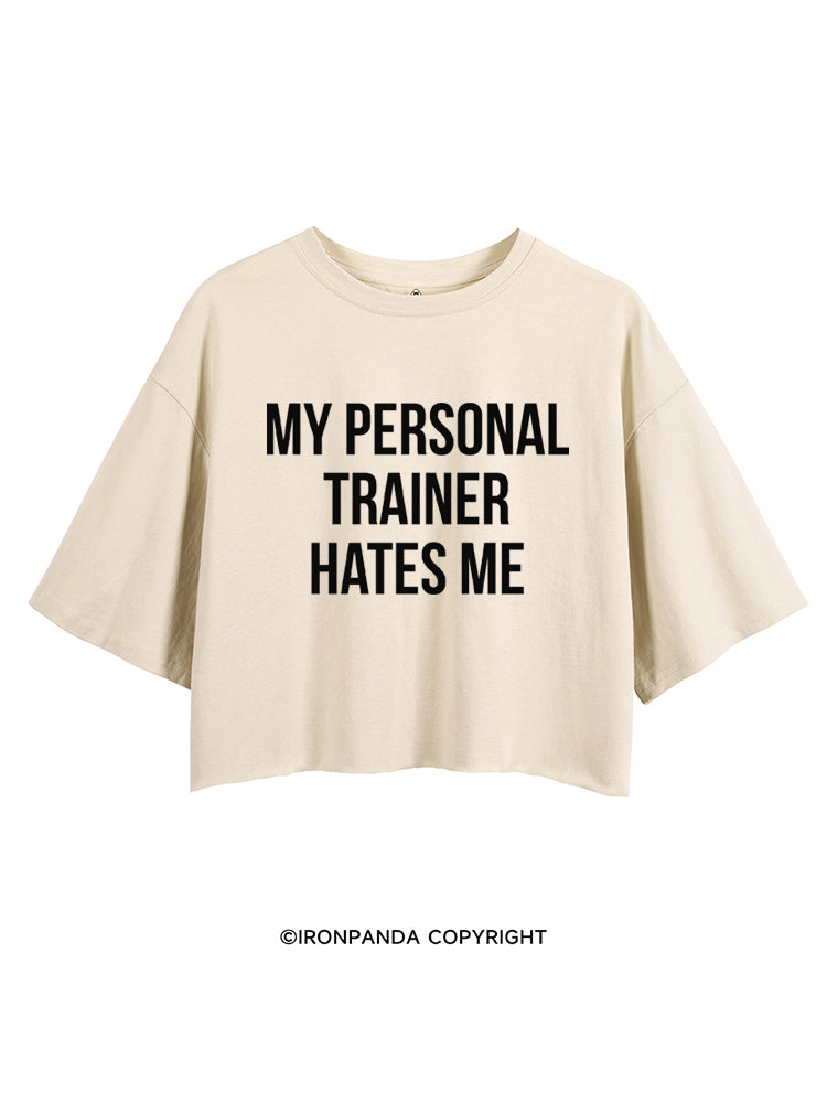 MY PERSONAL TRAINER HATES ME CROP TOPS