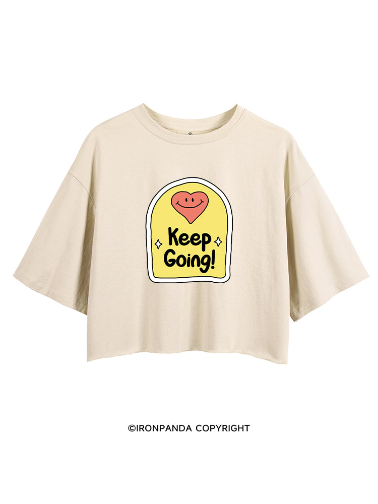 KEEP GOING! CROP TOPS