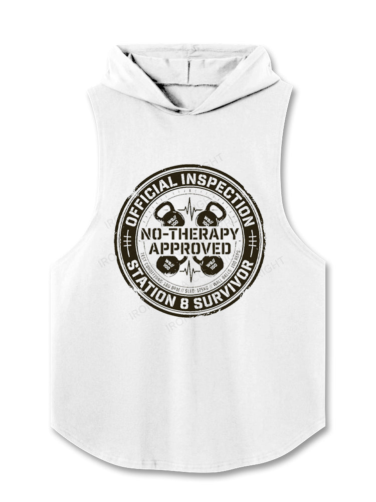 Functional Fitness Gym Humor - Station 8 Survivor Hooded Tank