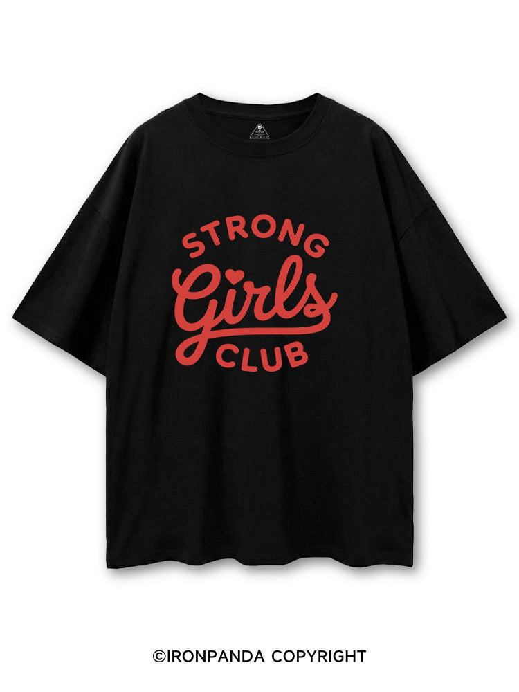 STRONG GIRLS CLUB POSITIVE GYM VIBE COTTON PUMP COVER