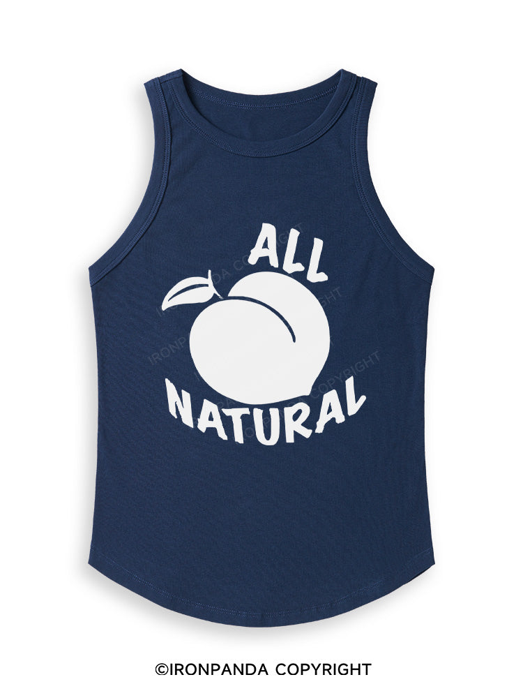 ALL NATURE Fitted Tank Top