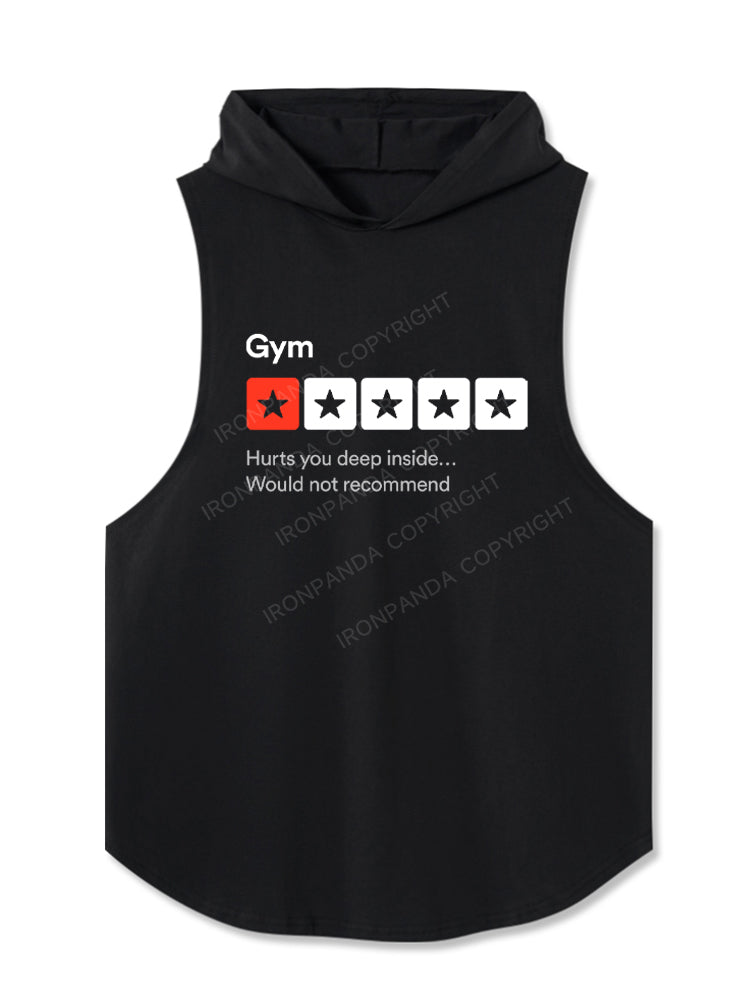 Gym, Hurts you deep inside… Hooded Tank