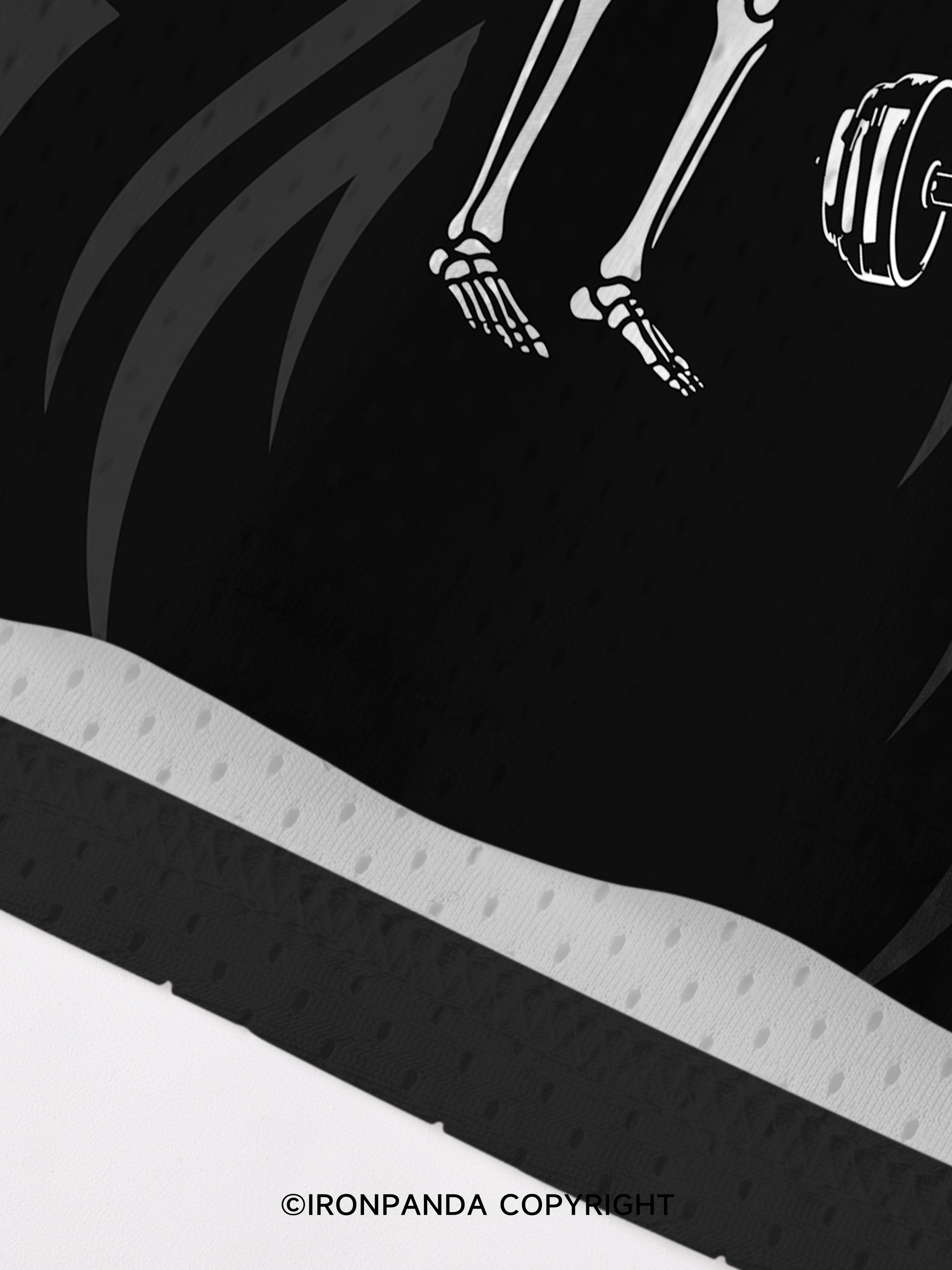 Well Shit Funny Skeleton Mesh Tank Top