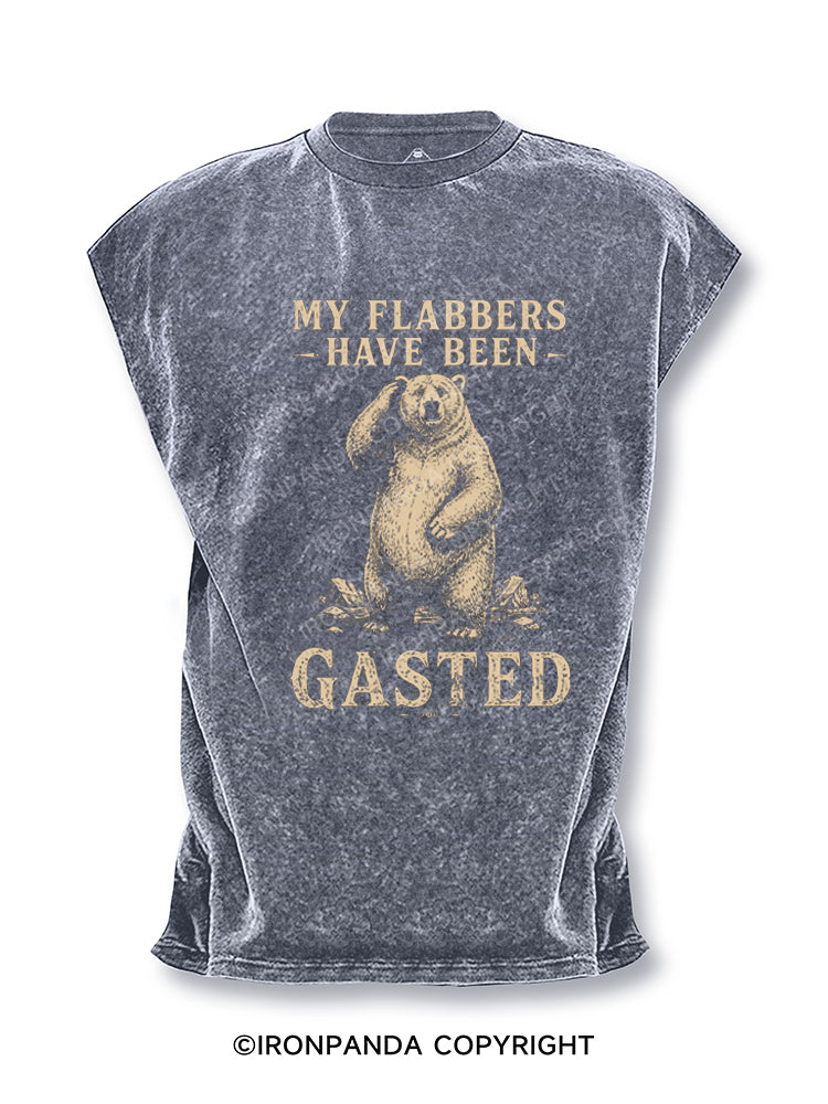 My Flabbers Have Been Gasted Bear Cut Off Tank