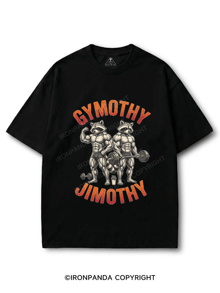 Gymothy Jimothy Muscular Raccoons COTTON PUMP COVER