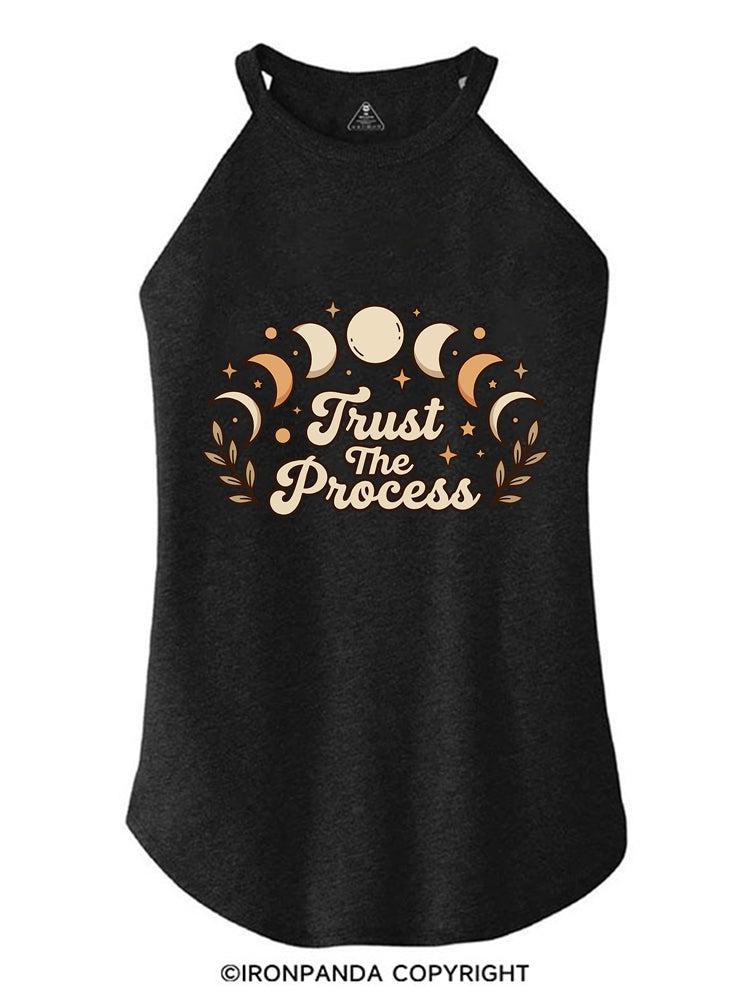 TRUST THE PROCESS MOON ROCKER COTTON TANK