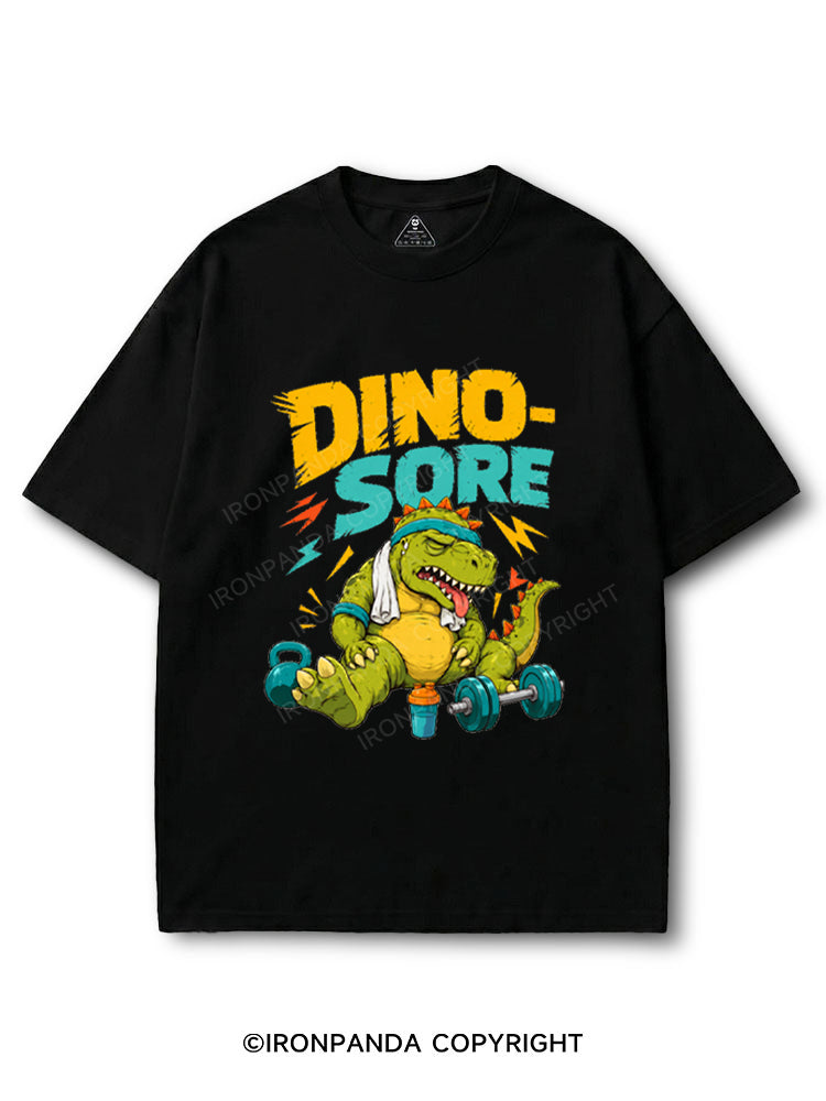 Dino Sore Gym Workout Exercise COTTON PUMP COVER
