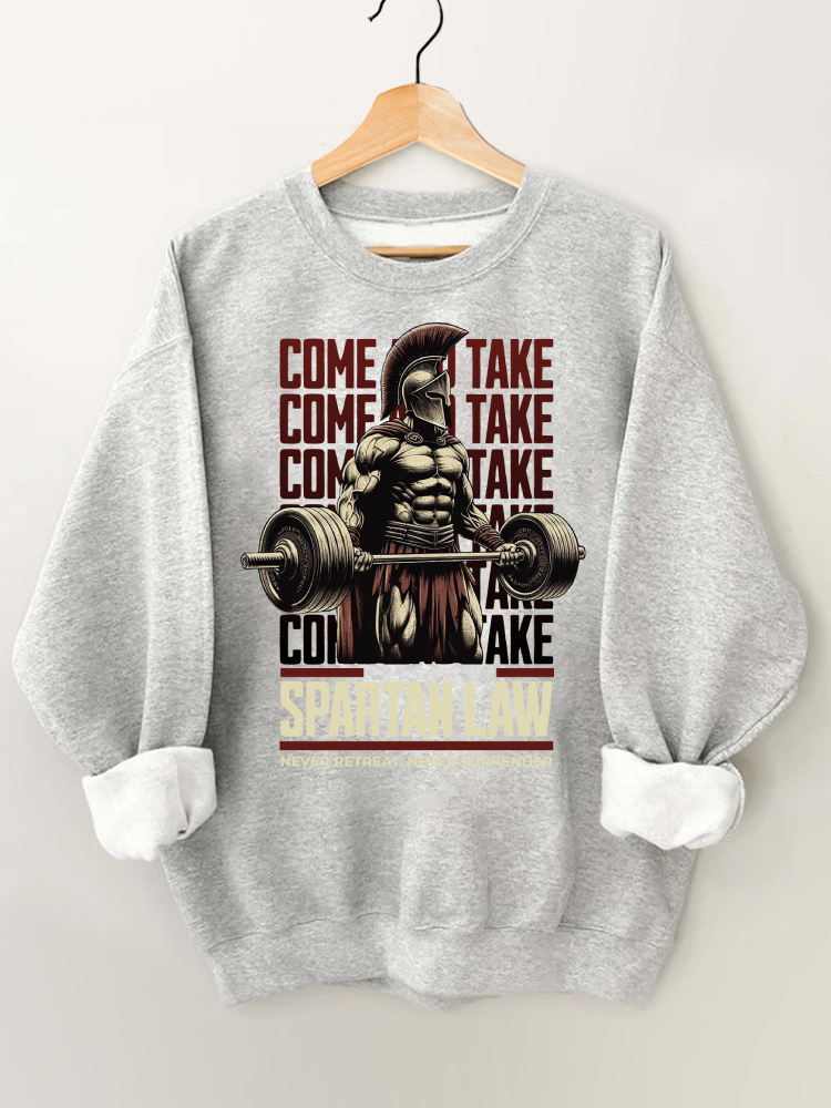 Spartan Law Gym Sweatshirt