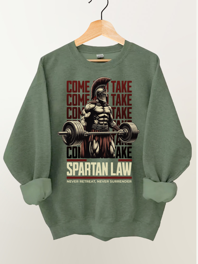 Spartan Law Gym Sweatshirt
