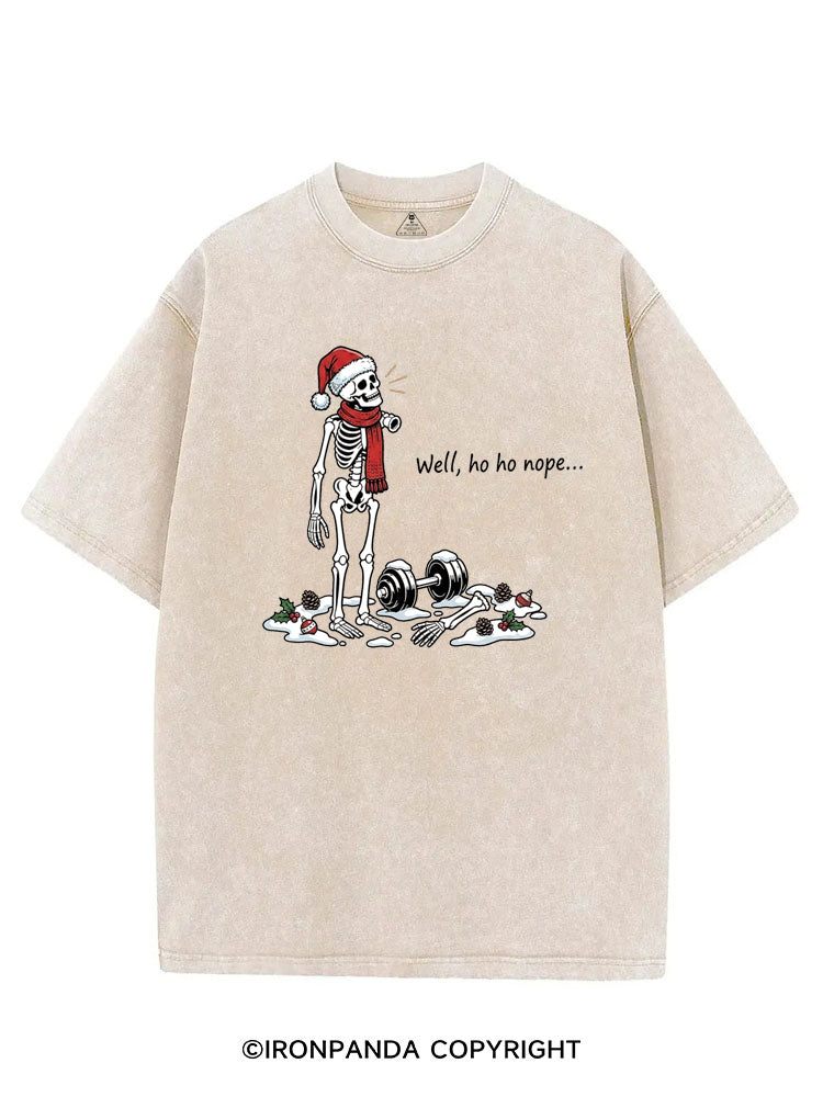 Well, ho ho nope... VINTAGE GYM SHIRT