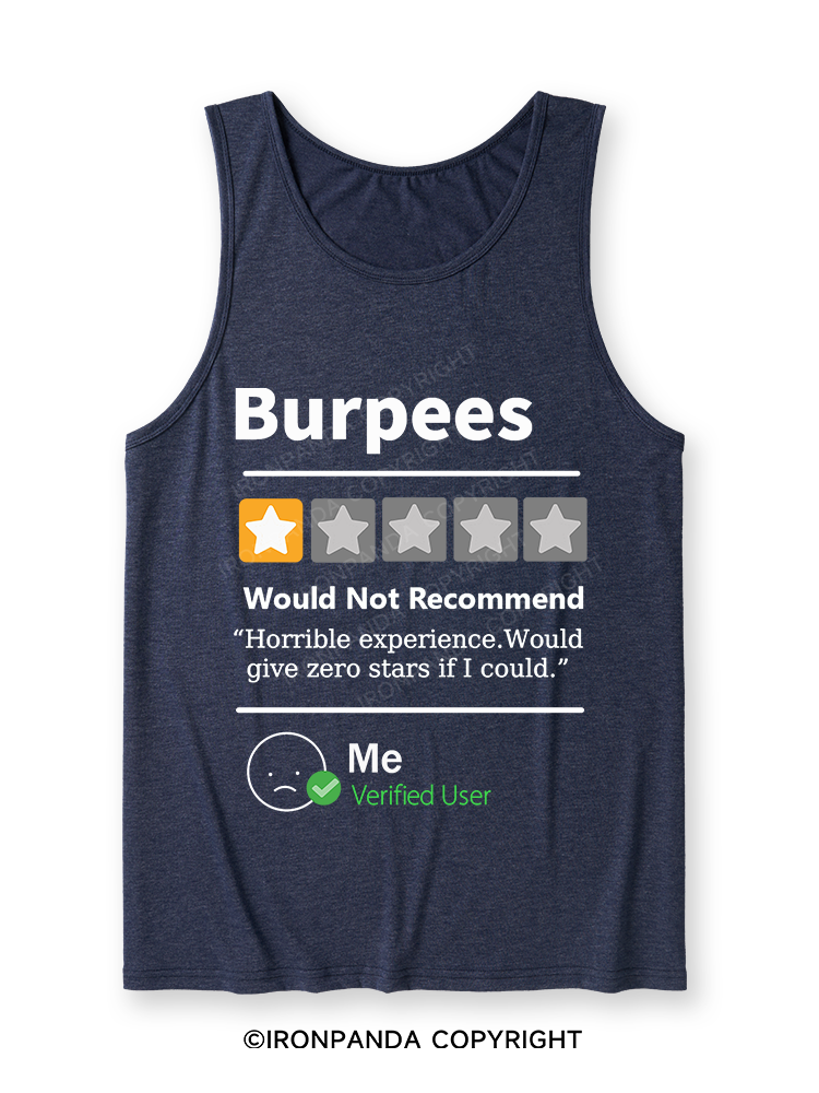 BURPEES REVIEWED Ultra Soft Heather Tank