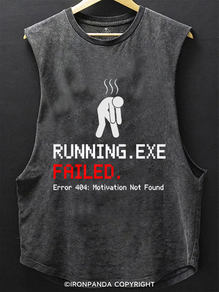 Running.exe Failed Scoop Bottom Cotton Tank