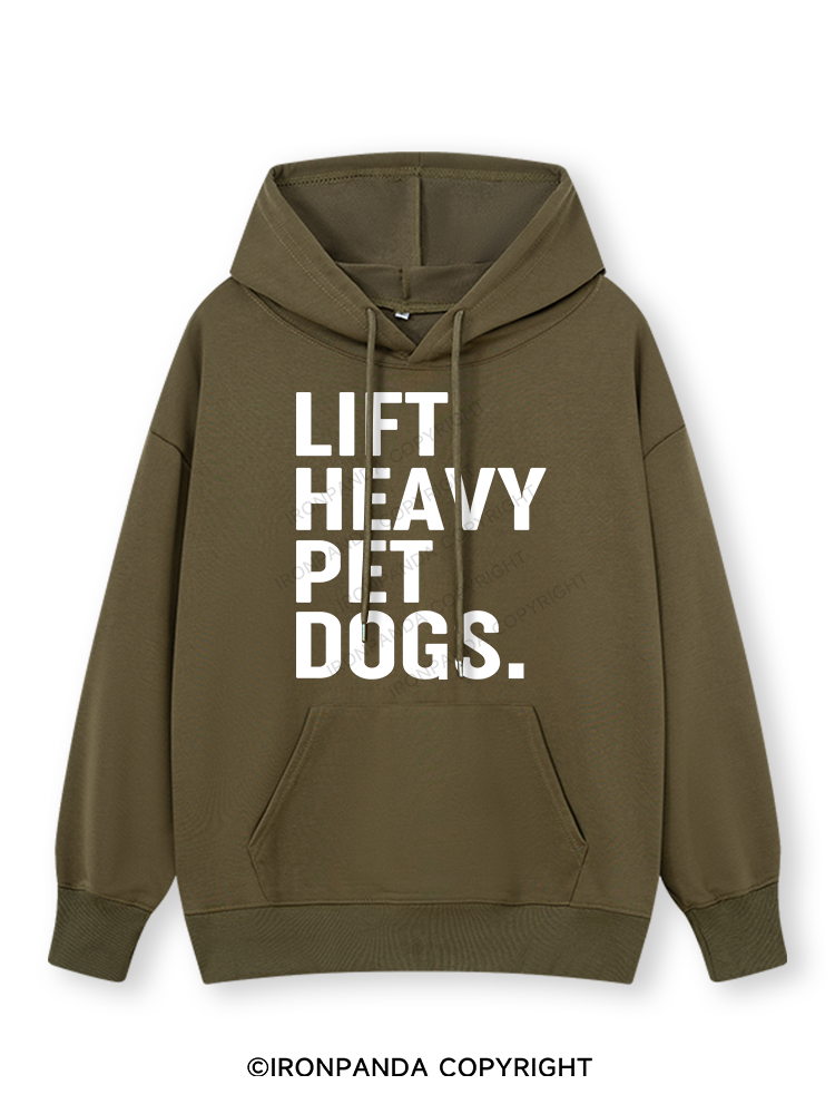 LIFT HEAVY PET DOGS Classic Gym Hoodie