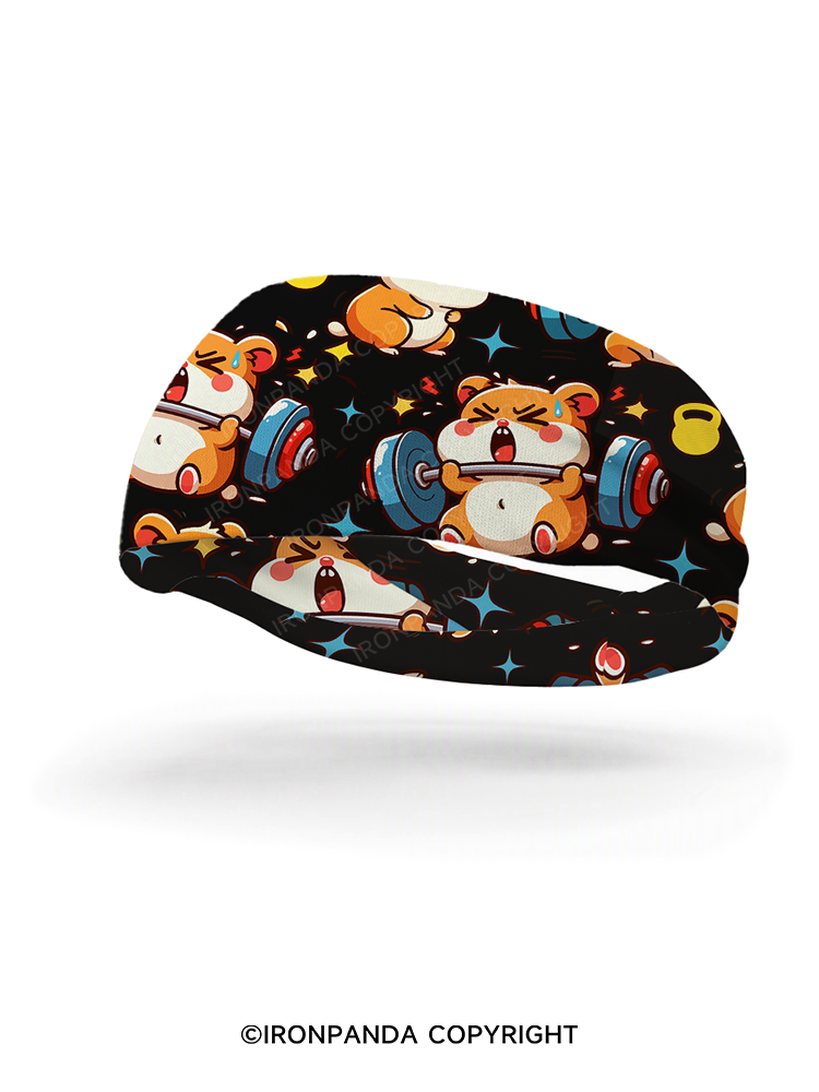 Grumpy Gym Hamster Gym Headband