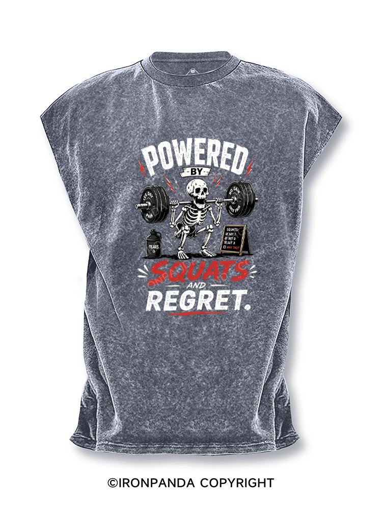 POWERED BY SQUATS AND REGRET Cut Off Tank