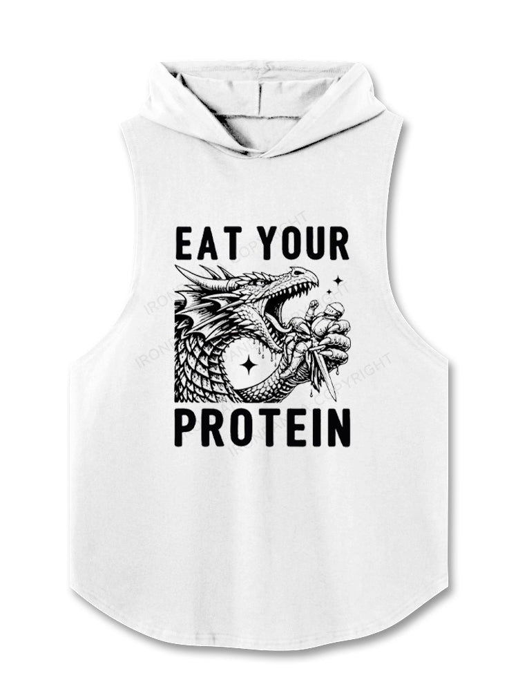 Eat Your Protein Hooded Tank