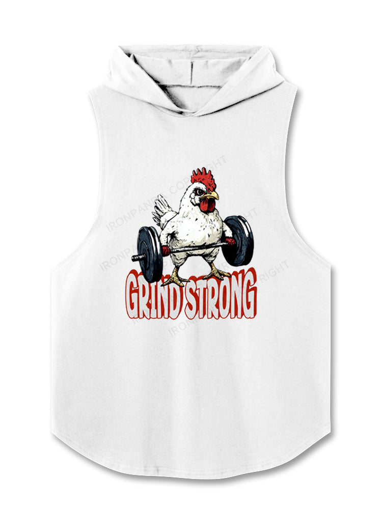 Grind Strong Hooded Tank
