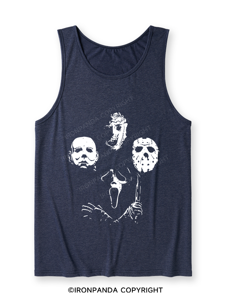 Halloween Fitness Night Ultra Soft Heather Tank