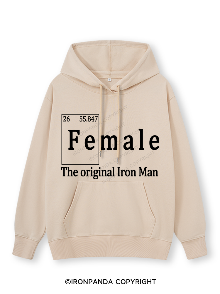 FEMALE THE ORIGINAL IRON MAN TRI ROCKER  Classic Gym Hoodie